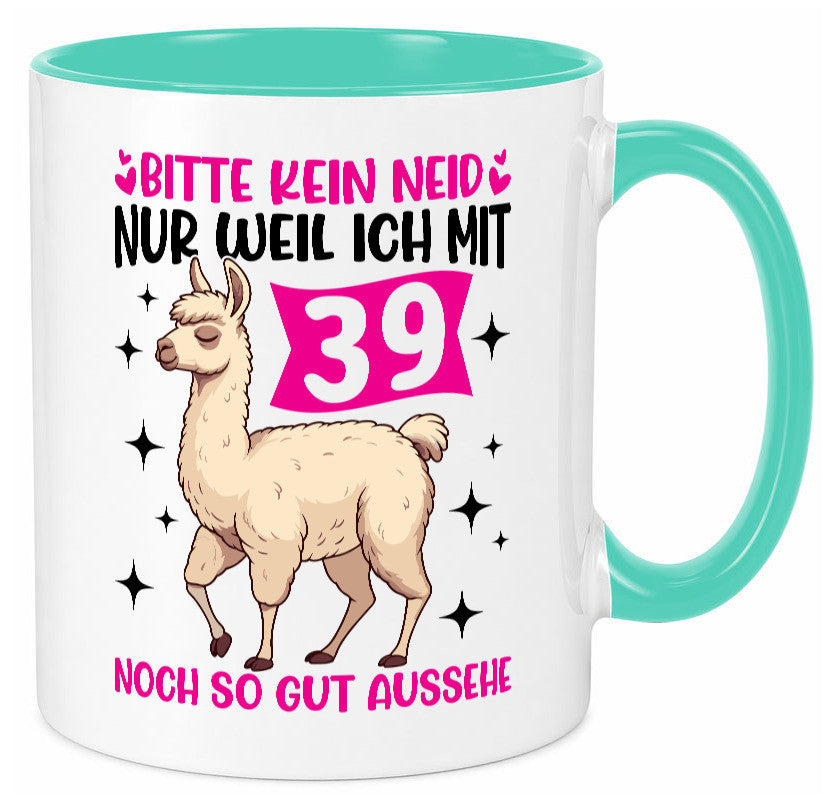39. Geburtstag | 39 Jahre Lama gut aussehen Geschenk Geschenkidee lustiger