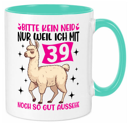 39. Geburtstag | 39 Jahre Lama gut aussehen Geschenk Geschenkidee lustiger