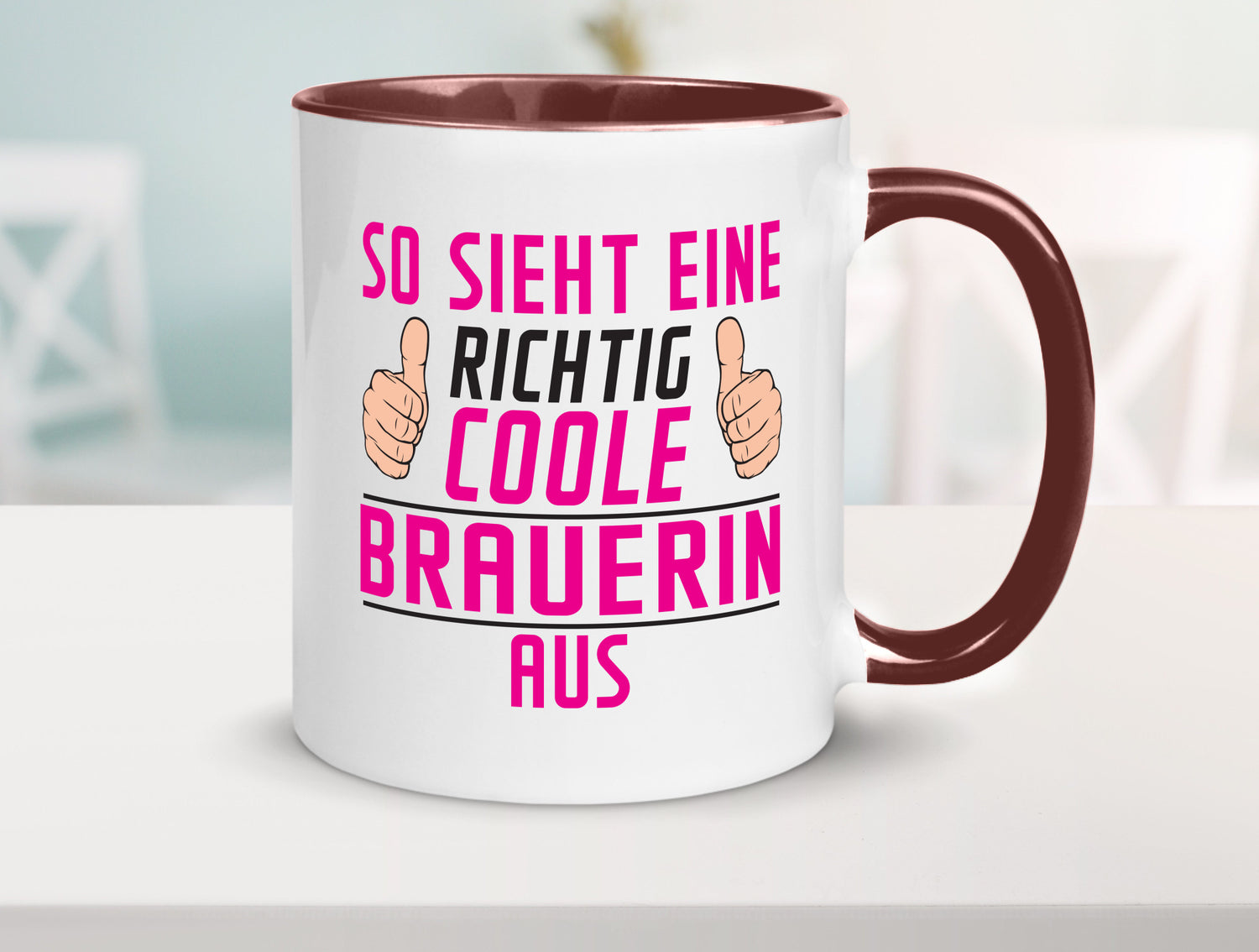 Richtig Coole Brauerin | Bier Brauerei Geschenk Humor Geschenkidee lustiger