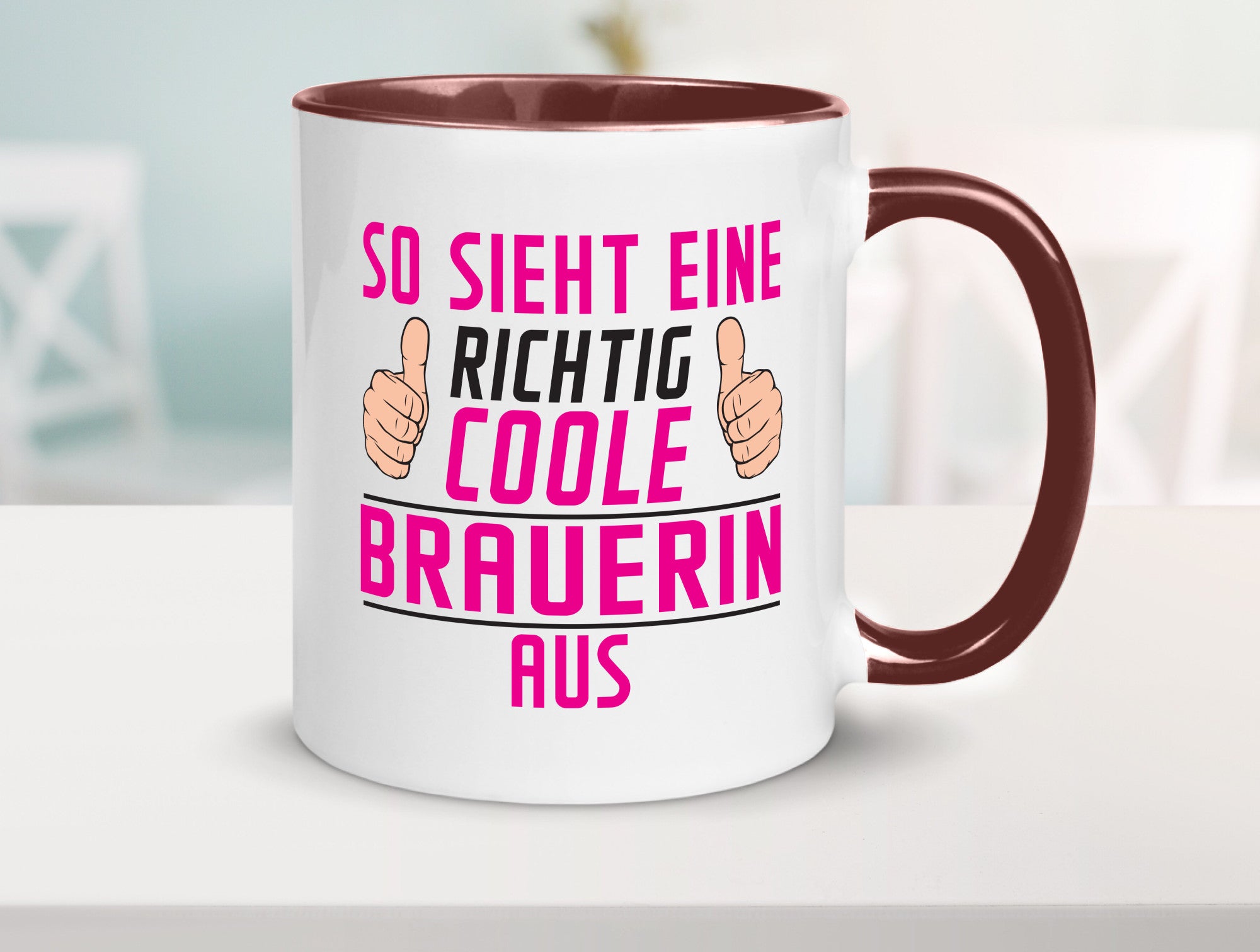 Richtig Coole Brauerin | Bier Brauerei Geschenk Humor Geschenkidee lustiger