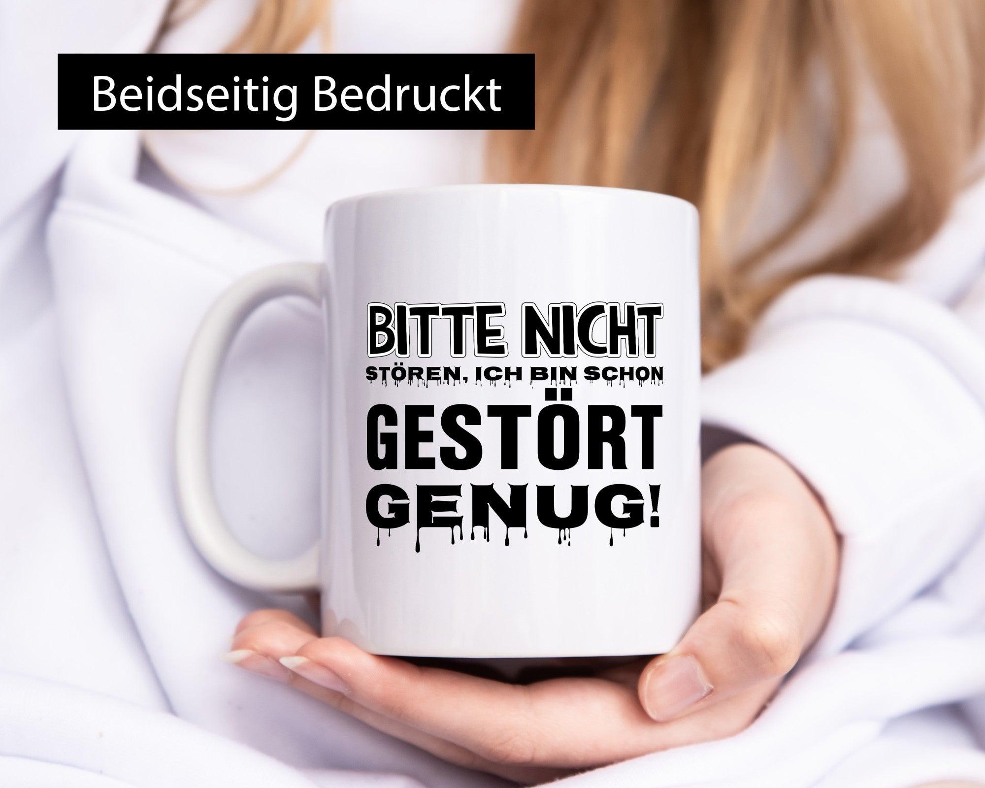 Ich bin schon gestört lustiger Spruch Geschenk Humor Geschenkidee Tasse