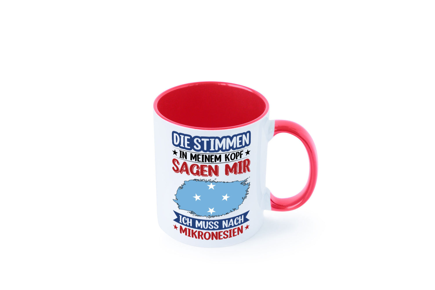 Mikronesien | Urlaub Stimmen in meinem Kopf Traumland Geschenk Humor