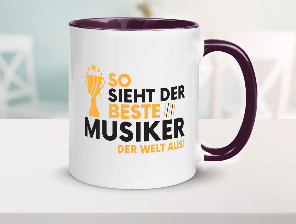 Der Weltbeste Musiker | Musik Musikant lustig Humor Geschenkidee Geschenk Tasse