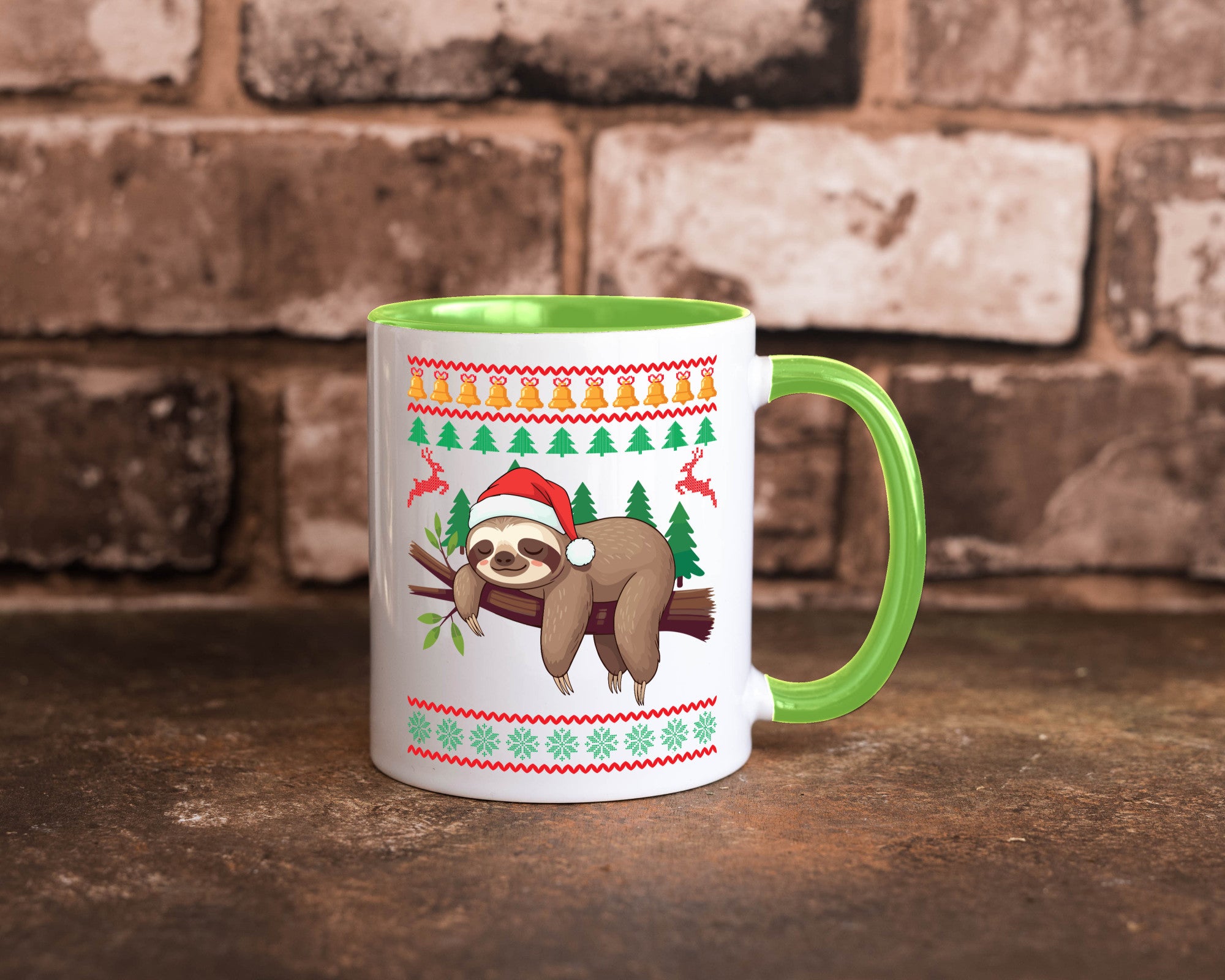 Ugly Christmas | Faultier Weihnachtsfaultier v2 lustig Tierliebhaber Humor