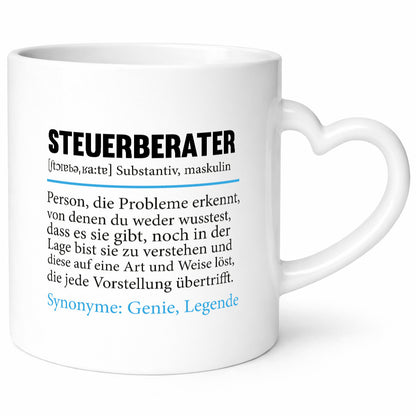 Steuerberater | Spruch Steuern Beruf Humor Arbeit Kollegen Büro Geschenkidee