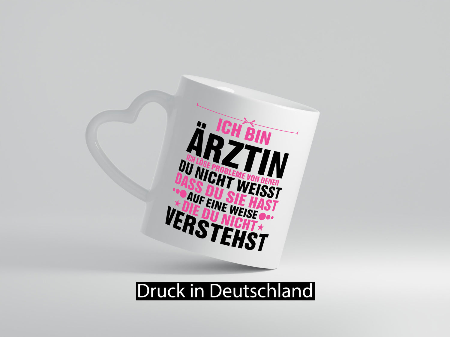 Löse Probleme: Ärztin | Medizin Doktorin Fachärztin Geschenk Humor Geschenkidee