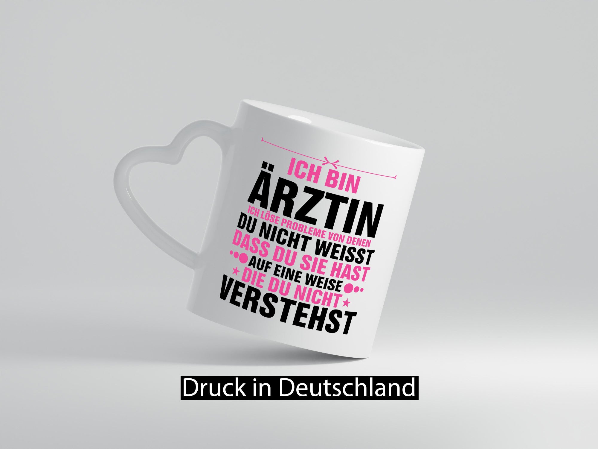 Löse Probleme: Ärztin | Medizin Doktorin Fachärztin Geschenk Humor Geschenkidee