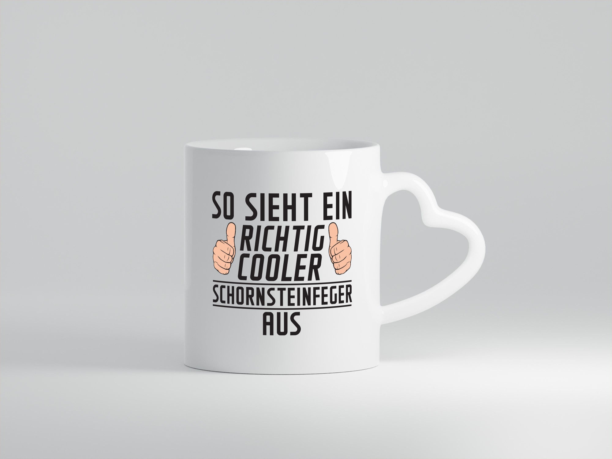 Richtig Cooler Schornsteinfeger | Kaminkehrer Handwerk Geschenkidee Humor Tasse