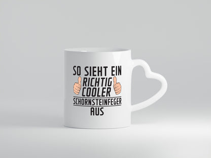 Richtig Cooler Schornsteinfeger | Kaminkehrer Handwerk Geschenkidee Humor Tasse
