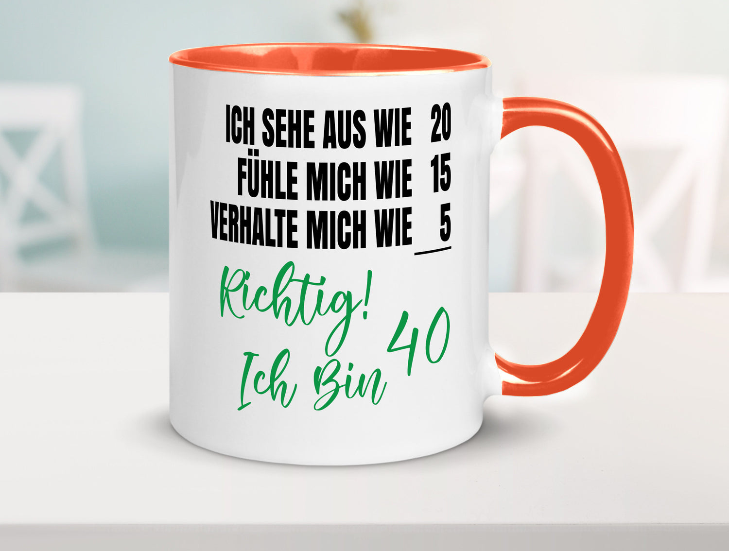Ich bin Jung | 40 Geburtstag Verhalte mich wie ein Kind Geschenk Geschenkidee