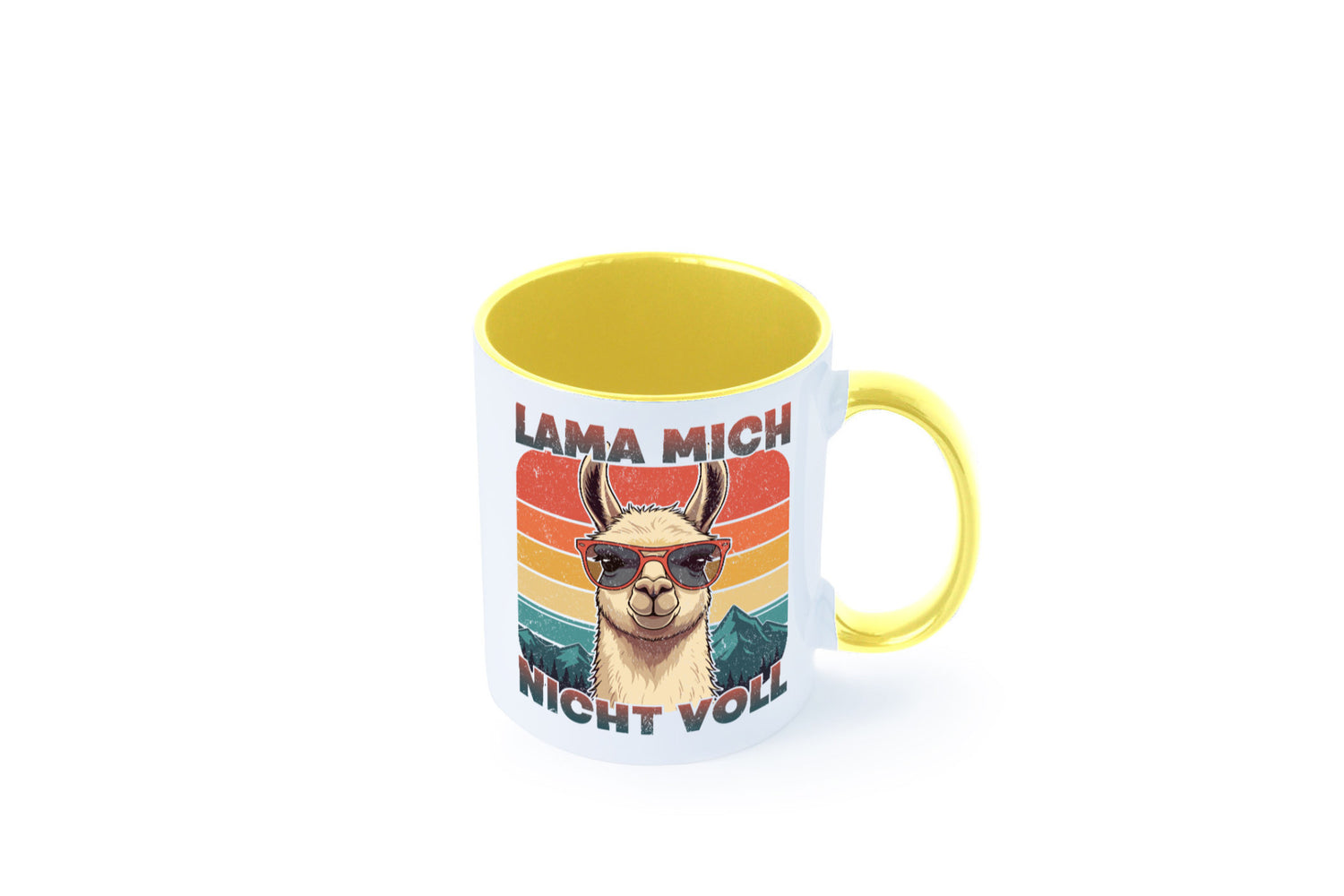 Lama mich nicht voll | Alpaka Kamel Retro lustig Humor Geschenkidee Geschenk