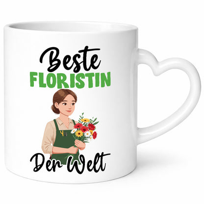 Beste Floristin | Blumen VerkÃ¤uferin Humor Geschenkidee Tasse