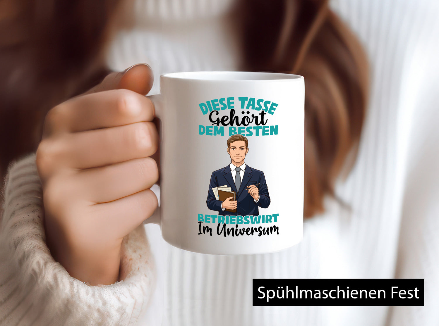 Im Universum: Betriebswirt | Betriebswirtschaft Geschenkidee Humor Tasse