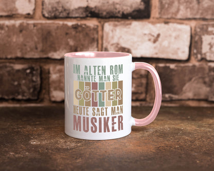 Heute sagt man: Musiker | Musik Musikant Humor Geschenkidee Tasse