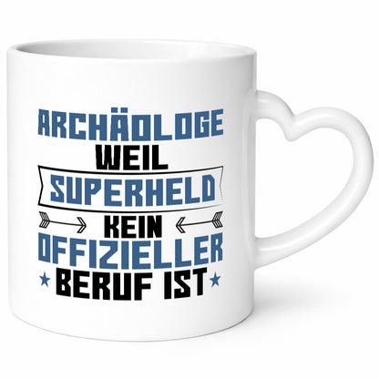 Superheld Archäologe | Archäologie Forscher Geschenkidee Humor Tasse