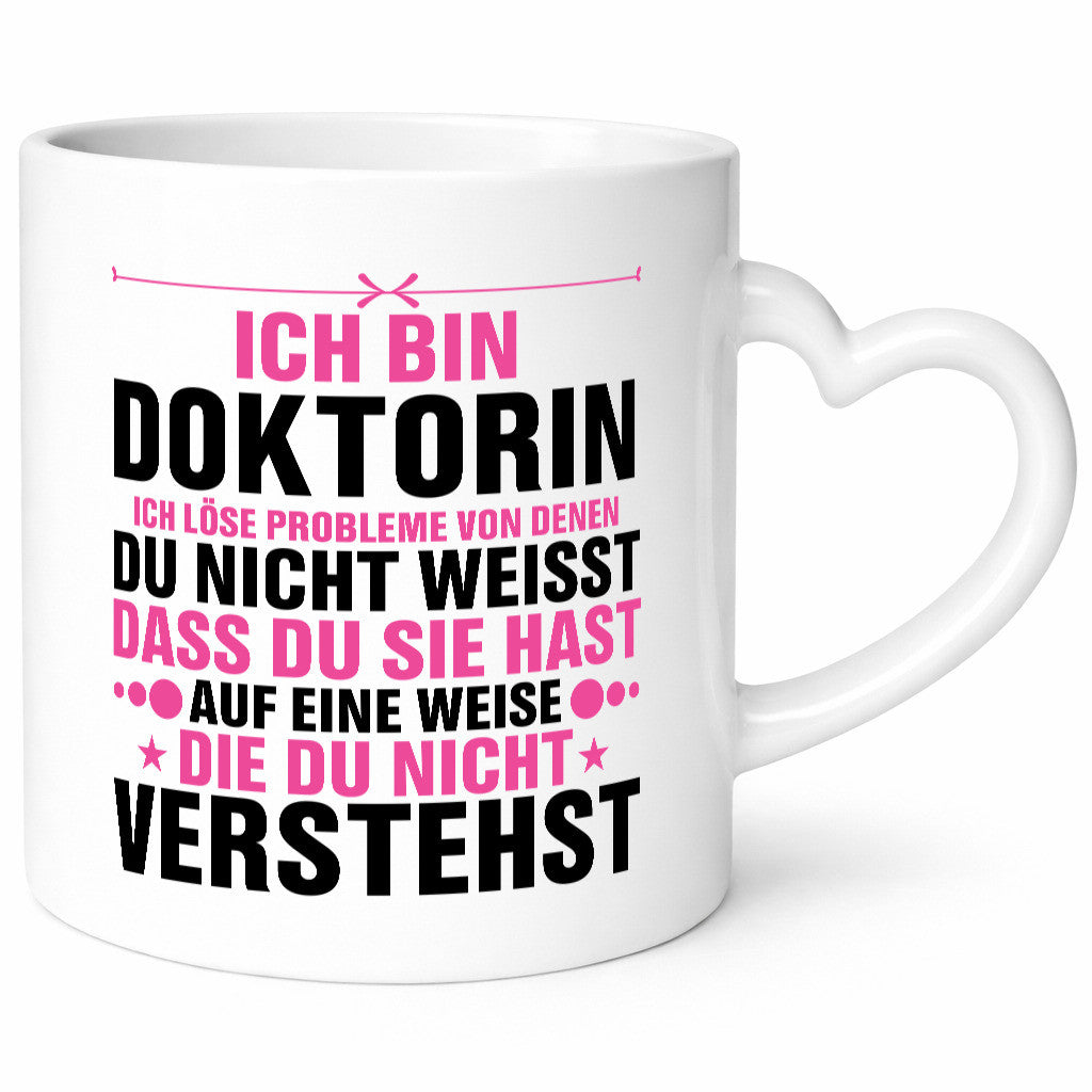 Löse Probleme: Doktorin | Doktorand Doktortitel v2 Geschenk Humor Geschenkidee