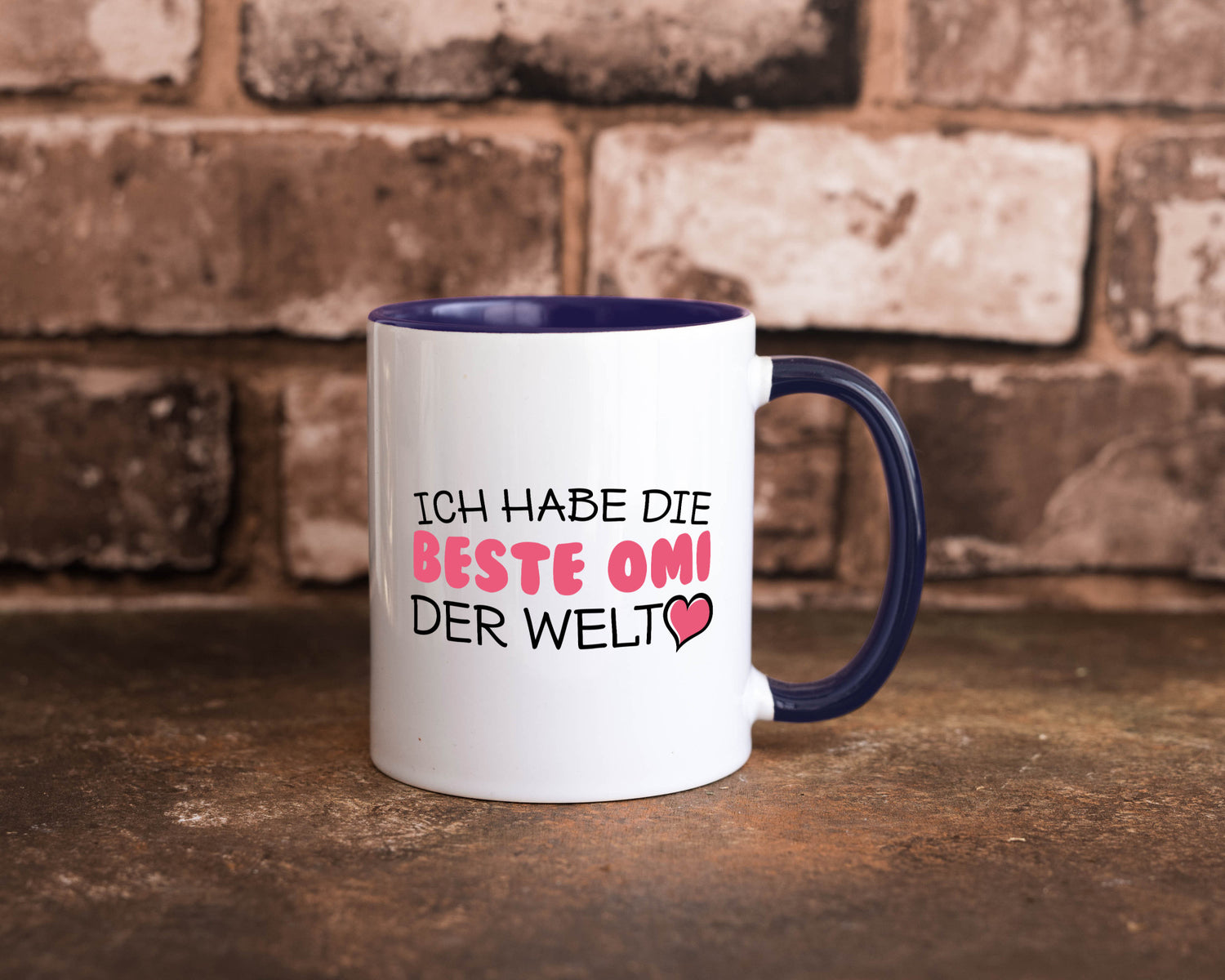 Beste Omi der Welt | Oma Tasse Geburtstag Muttertag lustig Familie Geschenkidee