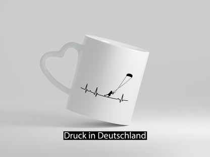 Kitesurfer Motiv | Surfer Kite Surfing Wassersport Humor Geschenkidee Tasse