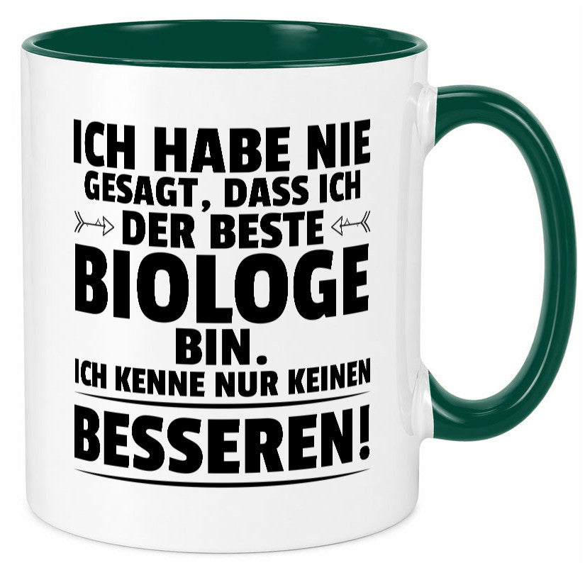 Der Beste Biologe | Biologie Naturforscher Geschenk Humor Geschenkidee lustiger