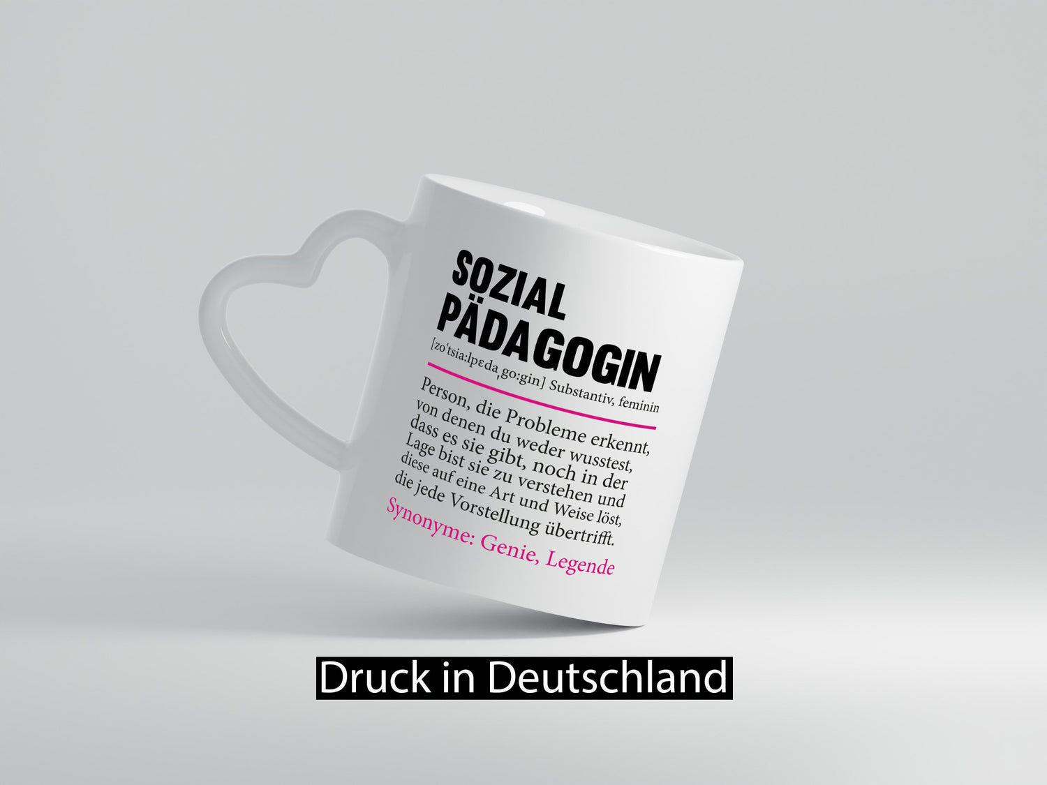 Sozialpädagogin | Spruch lustig Humor Pädagogin v2 Geschenkidee Geschenk Tasse