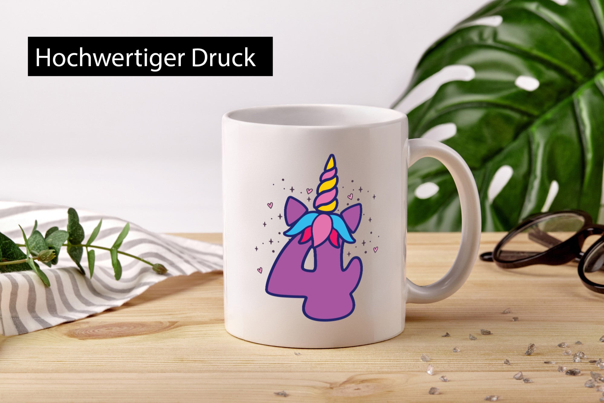 4 | Einhorn Geburtstag Geschenkidee Humor Tasse