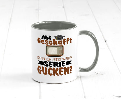 Abi Geschaft | Serie Gucken Bachlor Abitur Geschenk Humor Geschenkidee lustiger