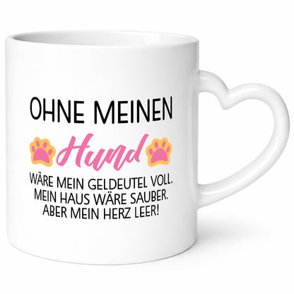 Ohne meinen Hund | Ich brauche Hundeliebe lustig Tierliebhaber Humor Geschenk