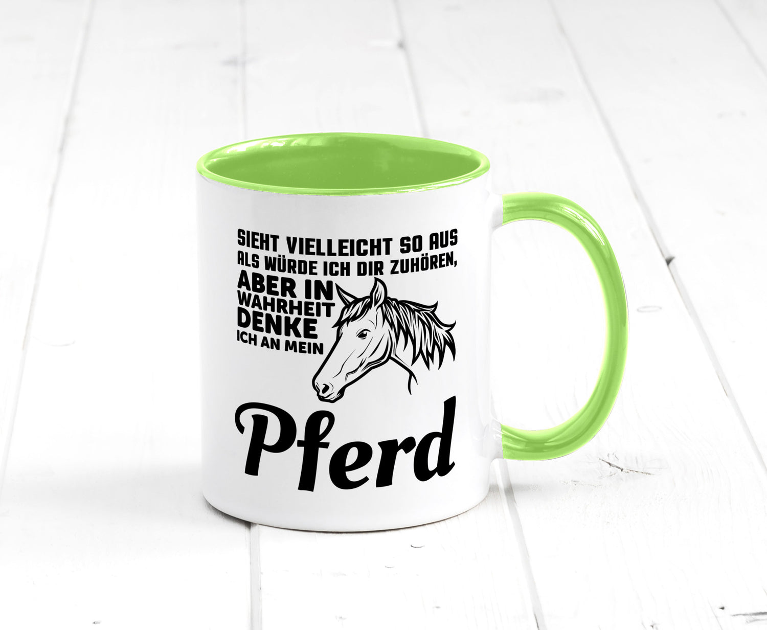 Pferde Spruch | Reiterin Tasse Pferdesport Reiten Humor Geschenkidee