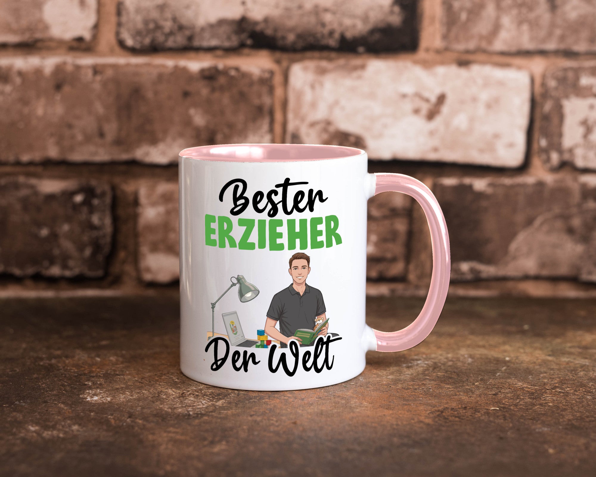 Bester Erzieher | Pädagoge Schule v2 Geschenk Humor Geschenkidee lustiger