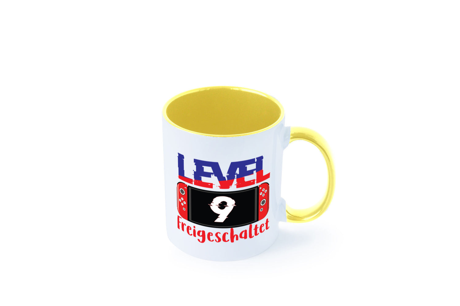 Level 9 Freigeschaltet | 9. Geburtstag Zocker Gamer Humor Geschenkidee Tasse
