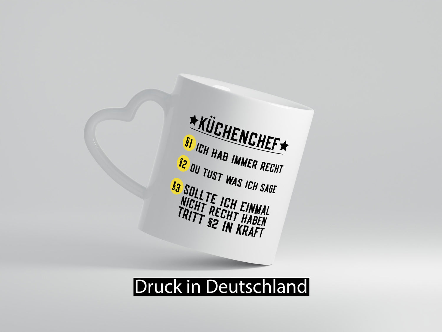 Küchenchef | Paragraphen Küchenregeln Koch Restaurant Geschenkidee Arbeit