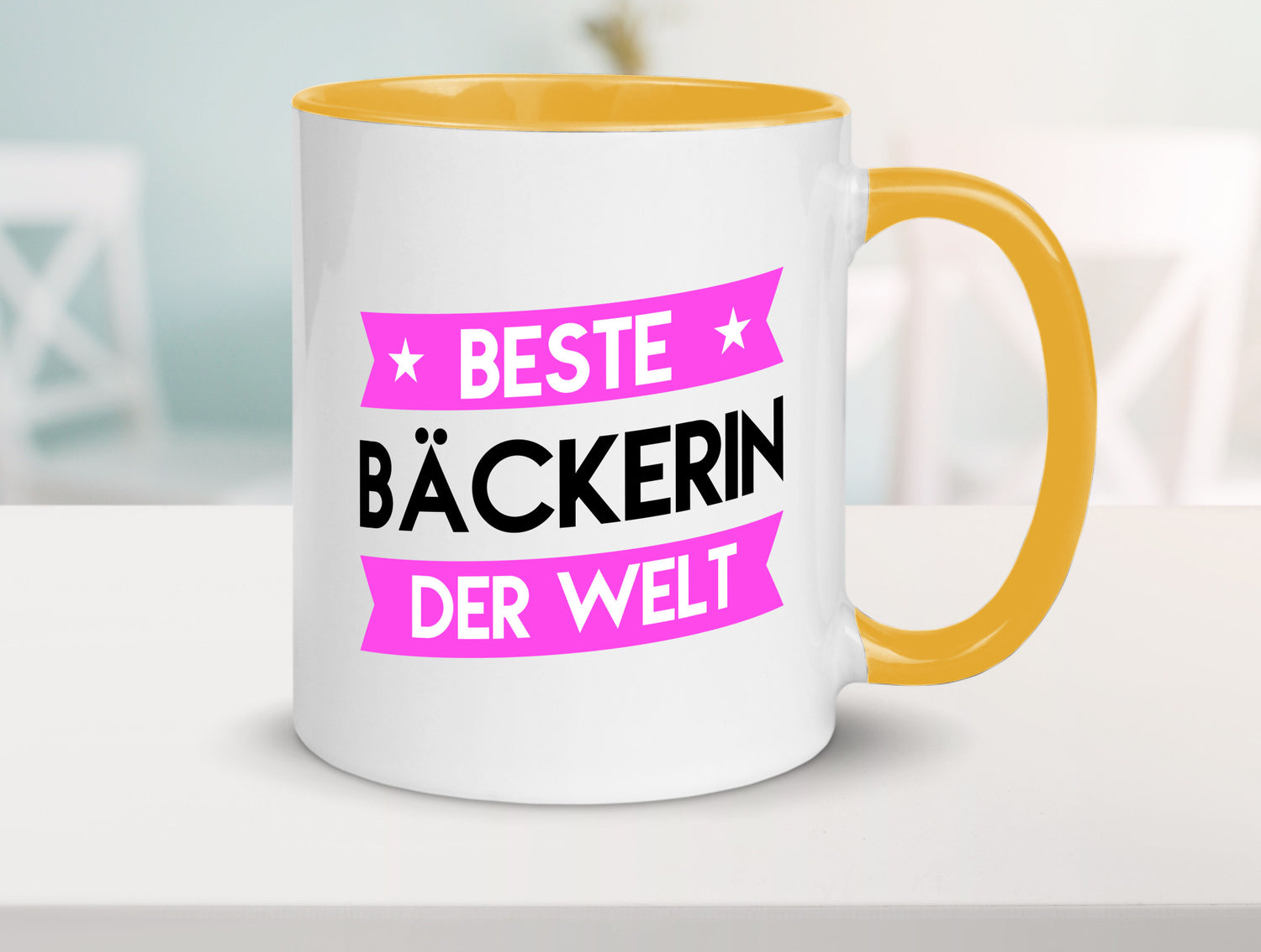 Beste Bäckerin | Bäckerei Frauen Backen lustig Humor Geschenkidee Geschenk Tasse