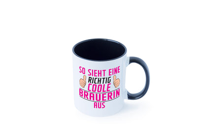 Richtig Coole Brauerin | Bier Brauerei Geschenk Humor Geschenkidee lustiger