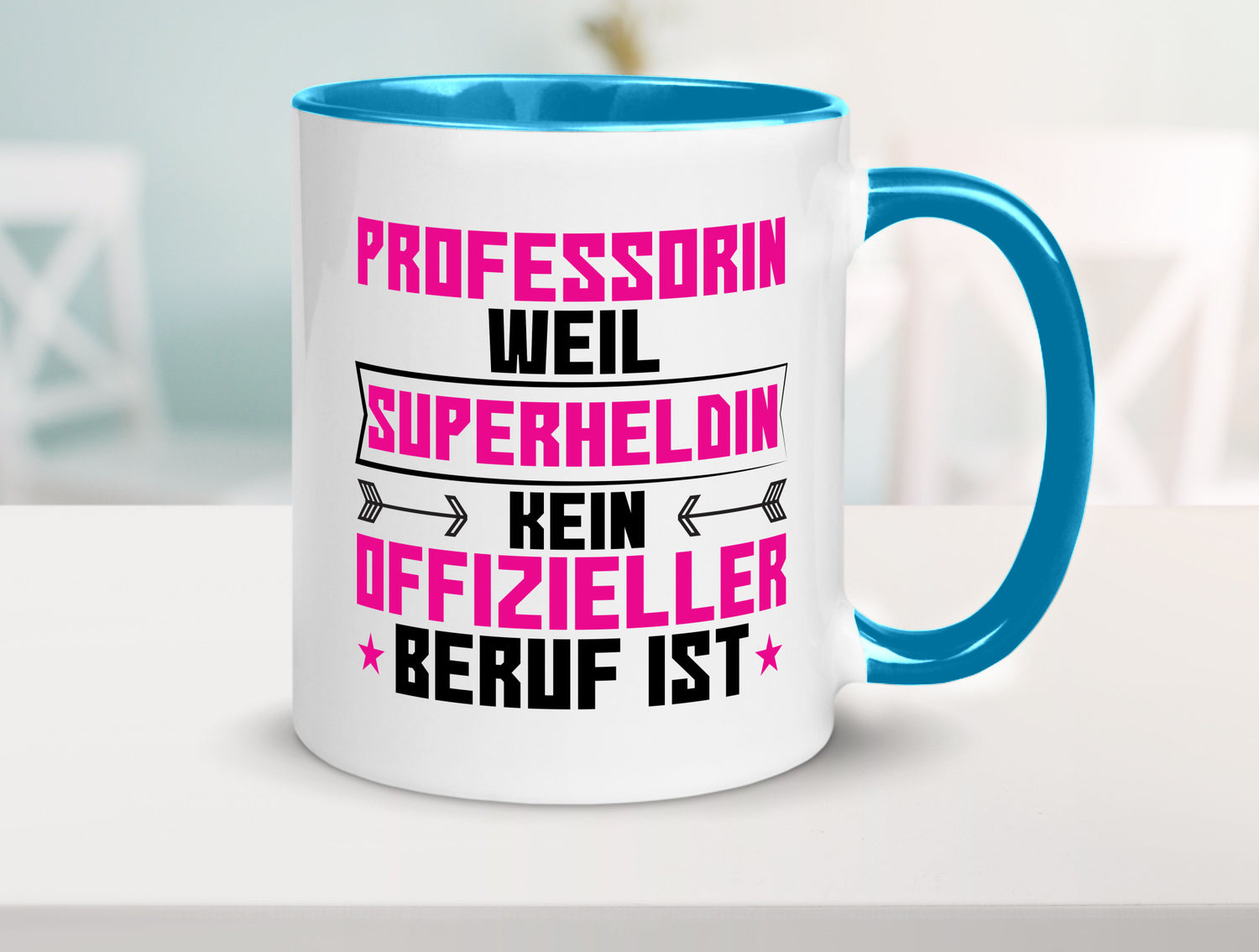 Superheldin Professorin | Uni Universität Geschenk Humor Geschenkidee lustiger