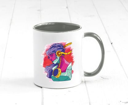 Zeichnung | Kunst Tasse Frauen Motiv cooles Design Humor Geschenkidee