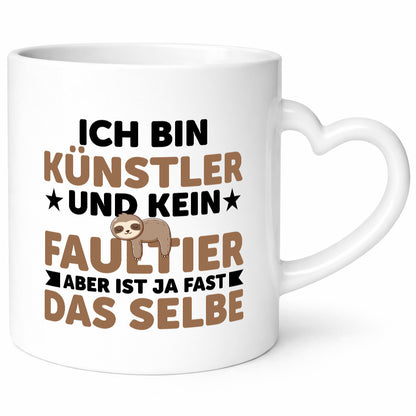 Ich bin kein Faultier: Künstler | Kunst Geschenk Tierliebhaber Humor lustiger