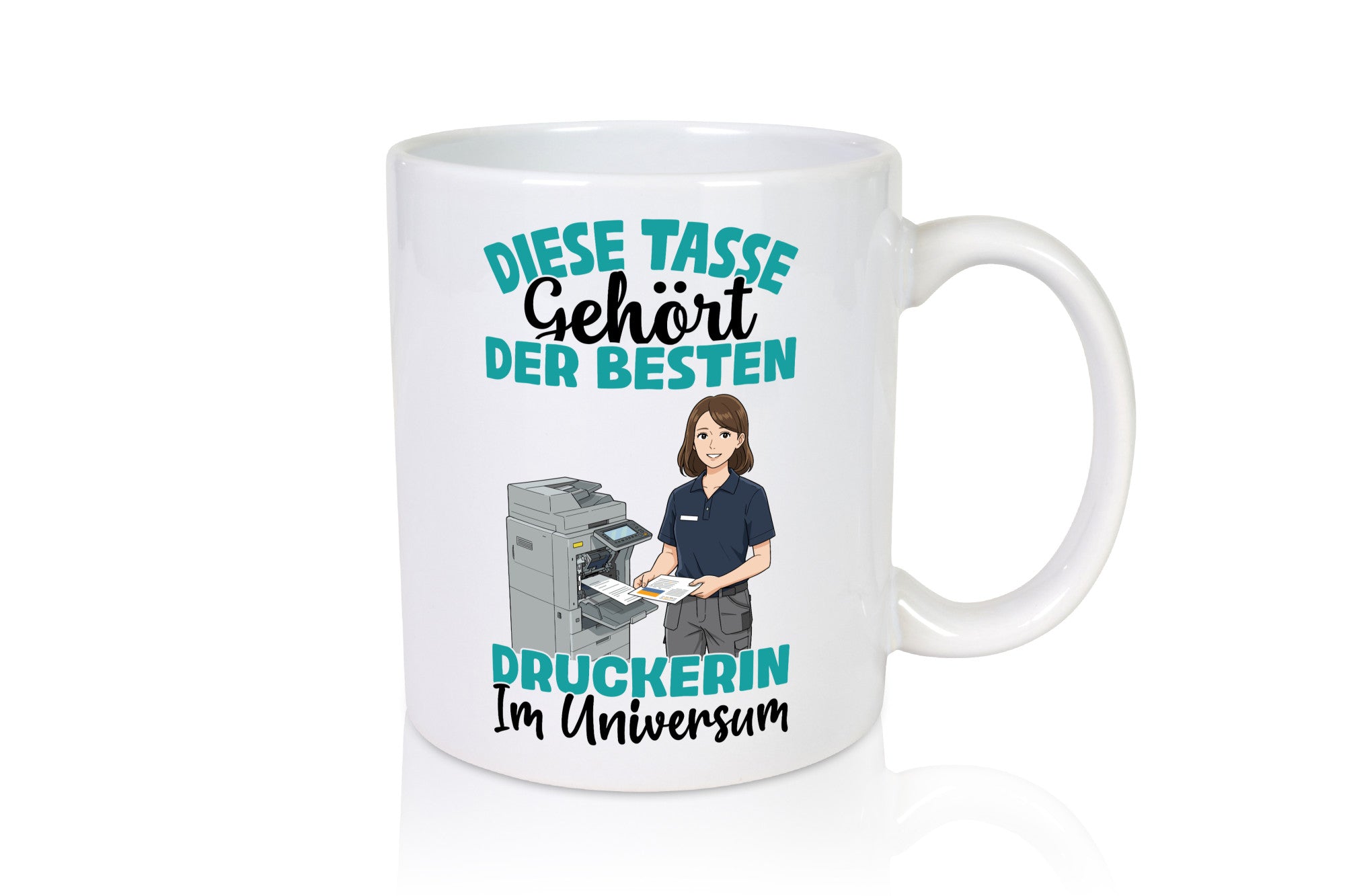 Im Universum: Druckerin | Druckerei Print Medien Geschenk Humor Geschenkidee