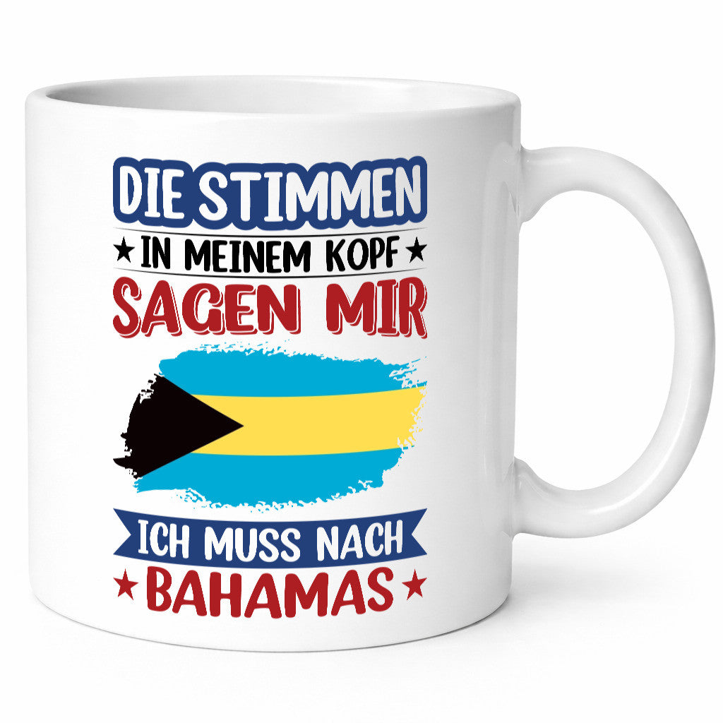 Bahamas | Urlaub Stimmen in meinem Kopf Traumland Geschenk Humor Geschenkidee