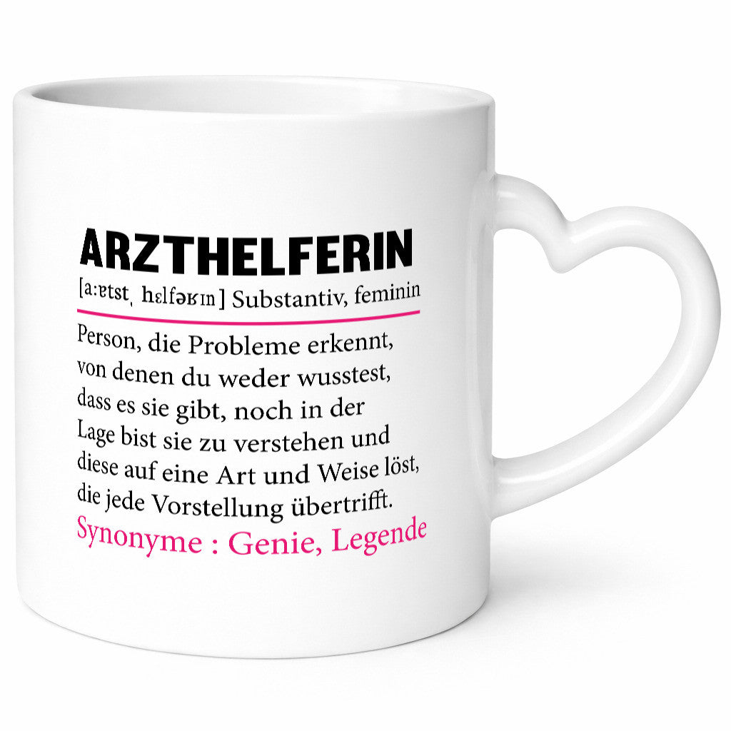 Arzthelferin | Beruf Fachangestellte Medizin lustiger Spruch Geschenk Arbeit