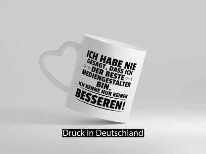 Der beste Mediengestalter | Medien lustiger Spruch Geschenk Humor Geschenkidee