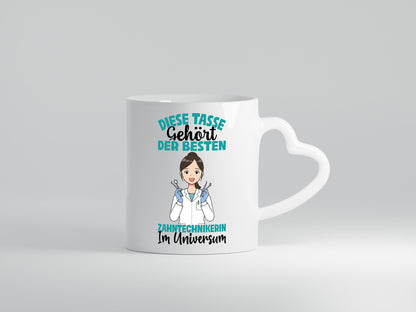Im Universum: Zahntechnikerin | Zahnmedizin Humor Geschenkidee Tasse