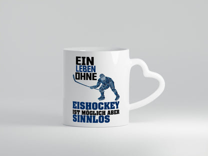 Eishockey | Eishockeyspieler Tasse Eishockeyfan lustiger Spruch Geschenk Humor