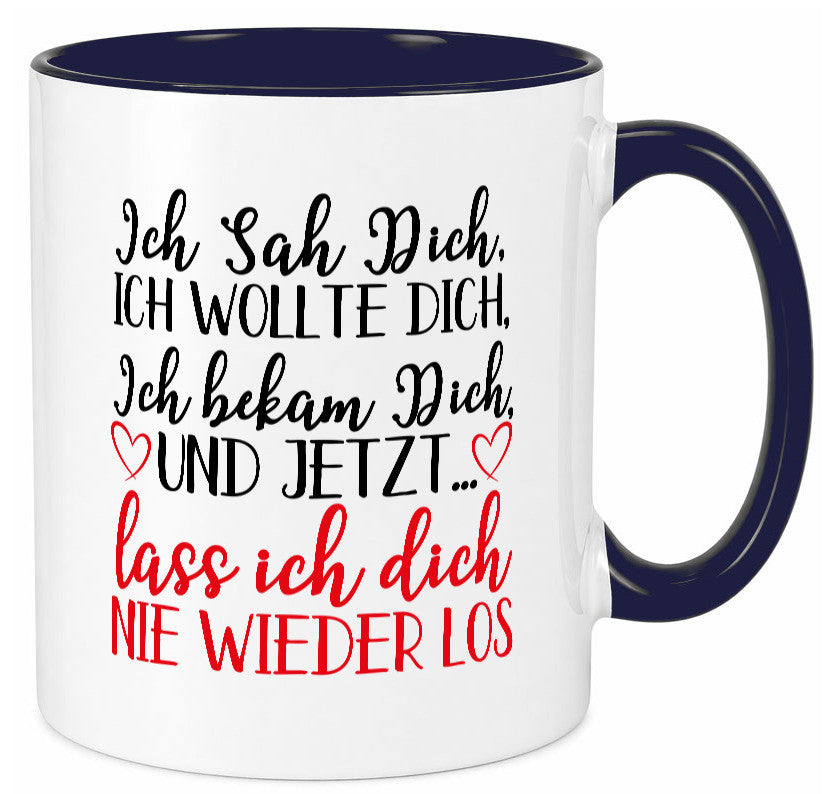 Ich will dich lustig Humor Geschenkidee Geschenk Tasse