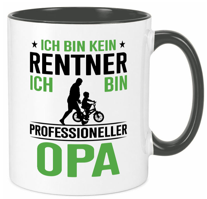 Ich bin kein renter Profesioneller Opa | Großvater Humor Familie Geschenkidee