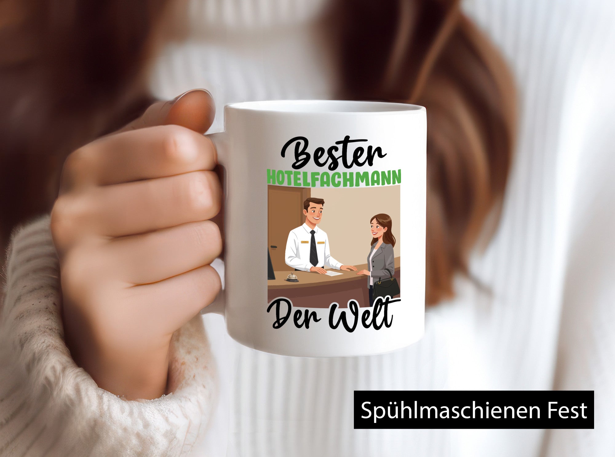 Bester Hotelfachmann |Hotel v2 Geschenkidee Humor Tasse