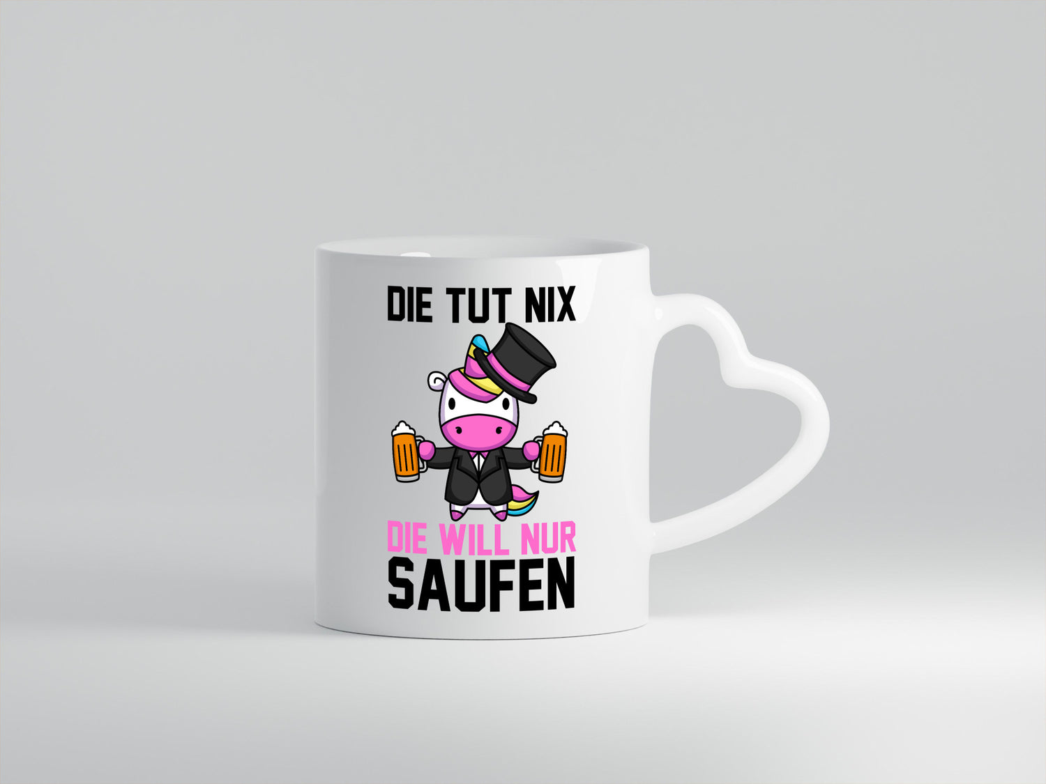 Die tut nix will nur Saufen | Einhorn Bier v2 lustig Humor Geschenkidee