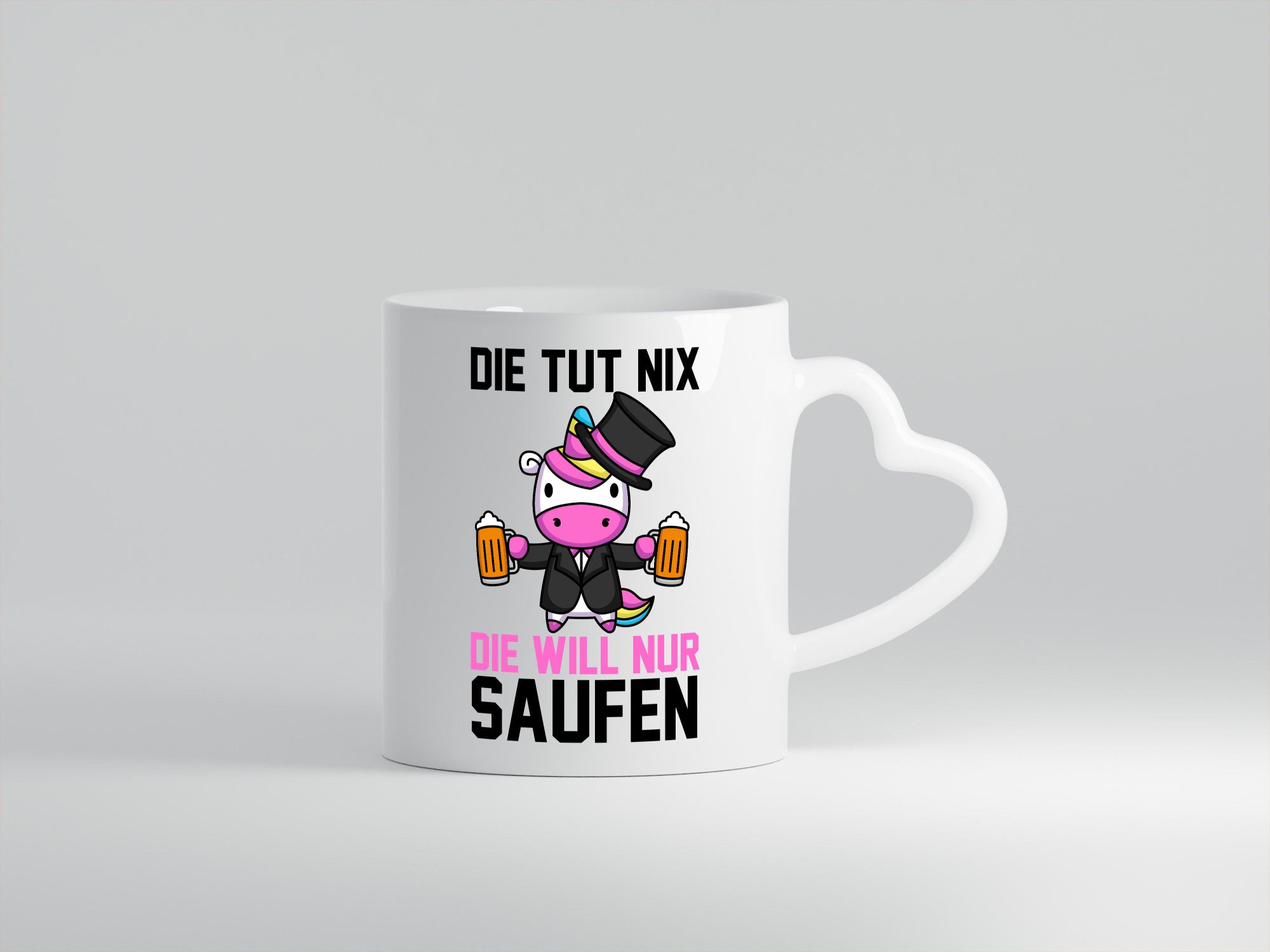 Die tut nix will nur Saufen | Einhorn Bier v2 lustig Humor Geschenkidee
