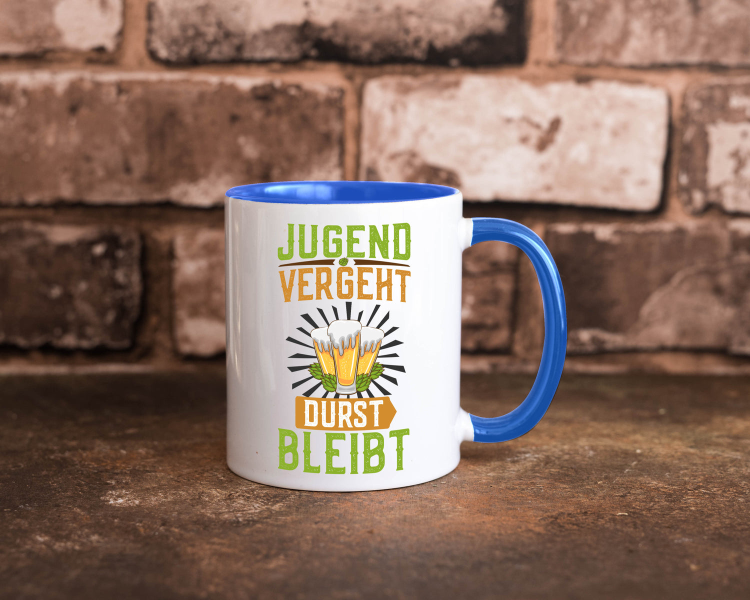 Jugend vergeht durst bleibt | Biertrinker Bierliebhaber lustiger Spruch