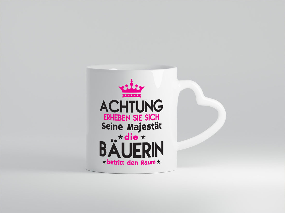 Seine Majestät Bäuerin | Bauernhof Landwirtschaft Geschenkidee Humor Tasse