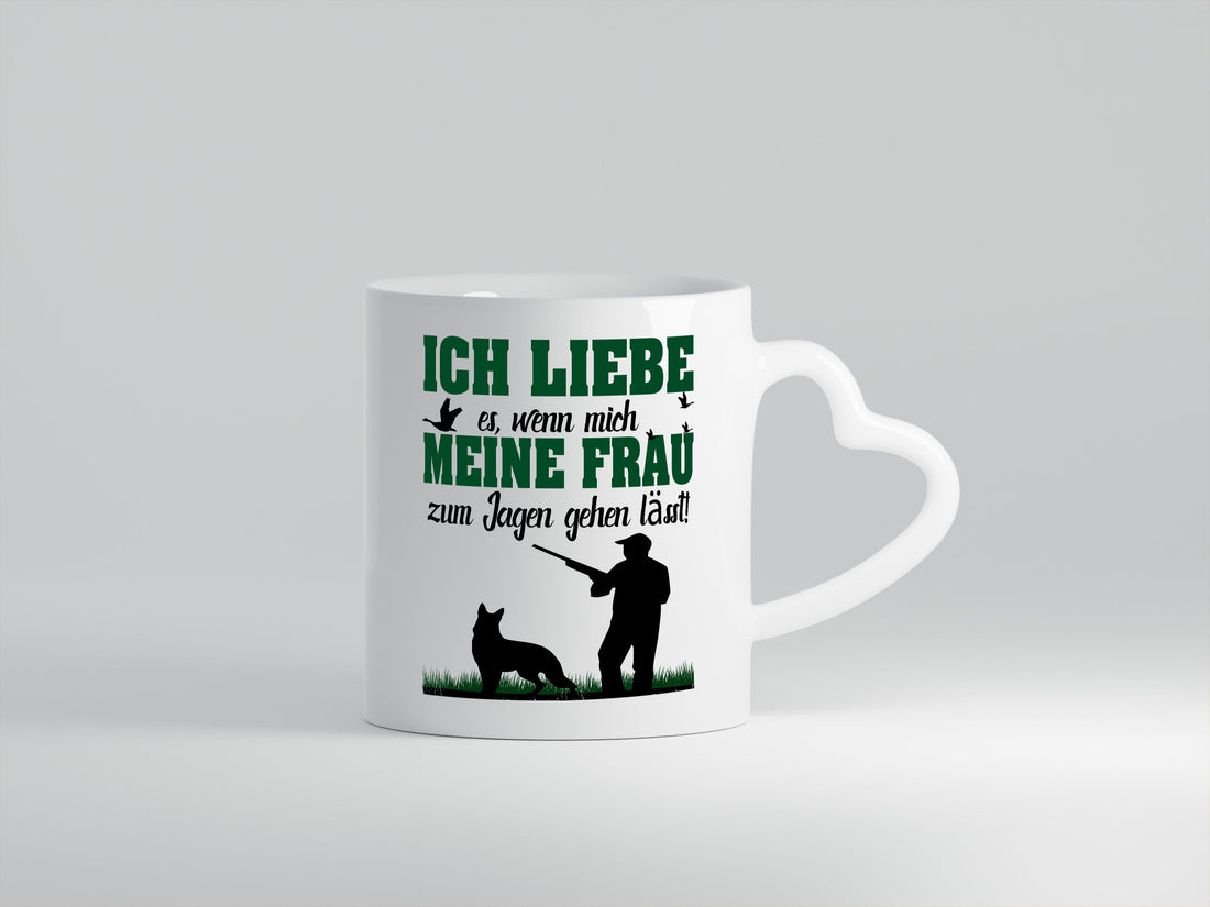 Ich liebe es wenn meine Frau mich Jagen lässt | Jäger Geschenk Humor